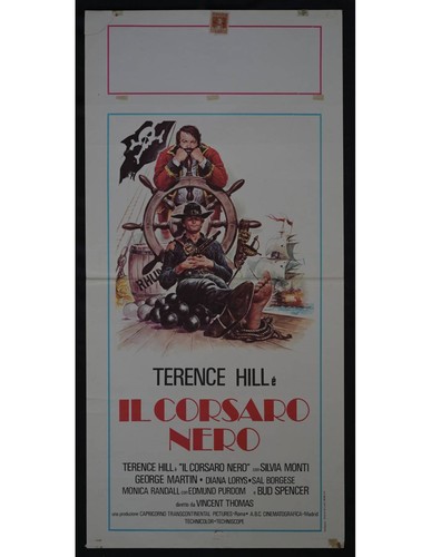 Locandina corsaro nero - locandina,