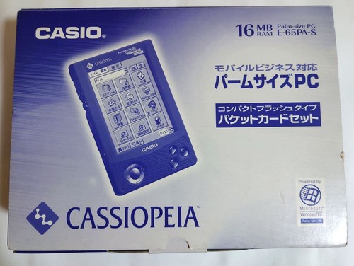 Casio cassiopeia 65pa palm - cassiopeia, e-65pa-s