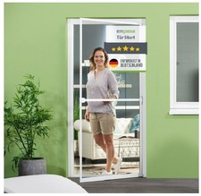empasa Insektenschutz Fliegengitter Tür "Start" mit Alurahmen - 100x210cm weiss 