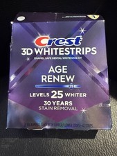 CREST 3D WHITESTRIPS AGE RENEW