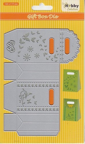 Stanzschablone geschenkbox von - stanzschablone,
