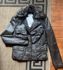 NIE GETRAGEN LEDERJACKE