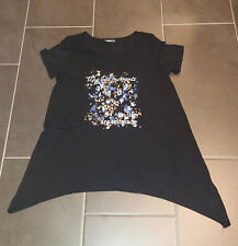 T-Shirt / Zipfelshirt von Janina, Gr. 38, dunkelblau