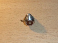 Vintage Mikrofon-Einbaubuchse 2-polig, baugleich Amphenol MC1/Switchcraft 2501