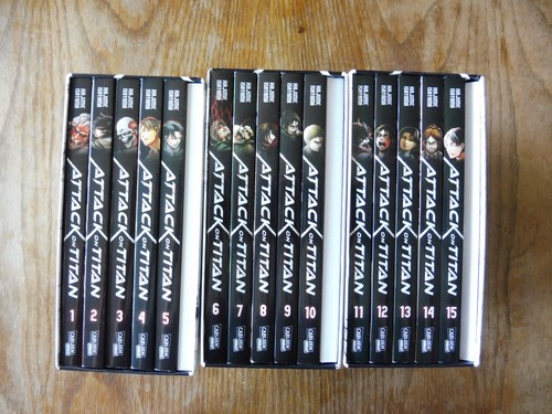 Attack titan manga - titan, band