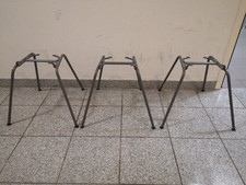 3er Set graue H-Base für Eames Herman Miller Vitra