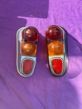 Renault R4  Rückleuchten Rücklichter re + li Satz Chrom