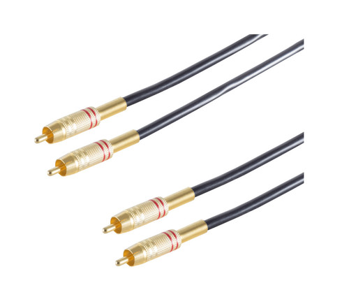 High end cinch kabel metall - 4,