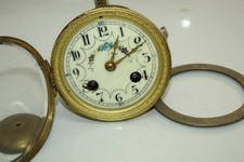 062Z)  Franz. altes Uhrwerk "AD MOUGIN" von Pendule Kaminuhr Paris um 1880