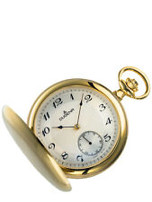 Dugena Herren Taschenuhr Handaufzug Savonette mit Kette 4460501