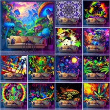 3D UV-Wandteppich Terror Alien