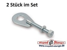 Kettenspanner an Schwinge für