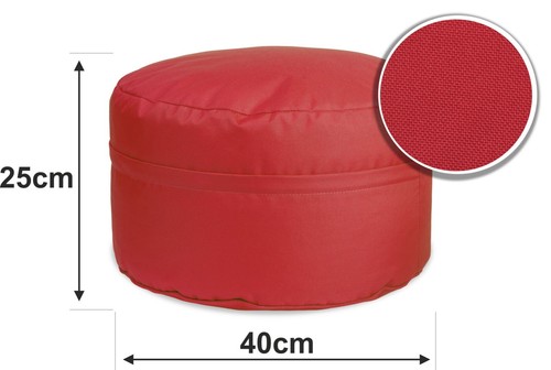Sitzsack hocker runder - sitzsack,