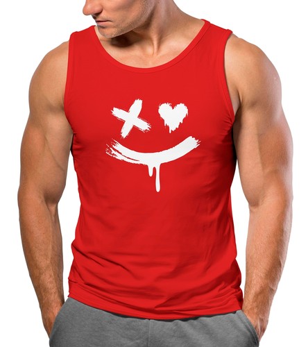 Herren tank top - tank-top, mit