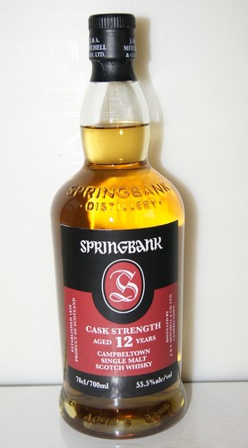 Springbank 12y cask - 55,5%,