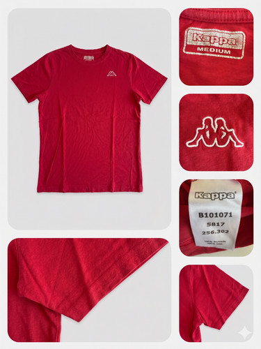 Kappa shirt rot - t-shirt, größe