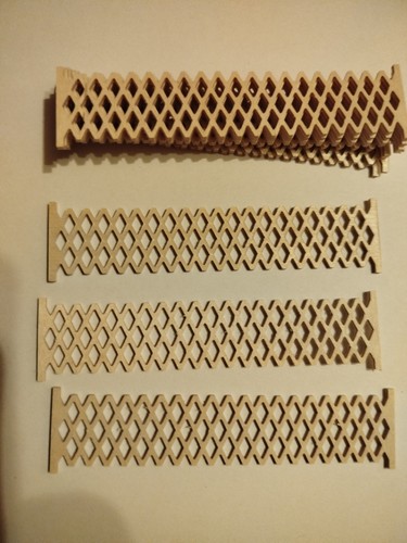 10x garten zaun set 87 - h0,