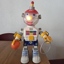 Retro Spielzeug Mein Freund Willi Vollständig und Funktionstüchtig Roboter 