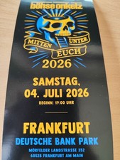 Fos böhse onkelz ticket - fos,