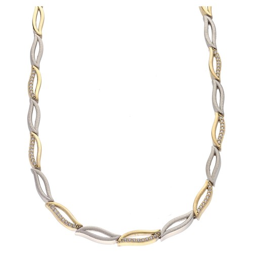 Damen collier echt silber - silber, 925