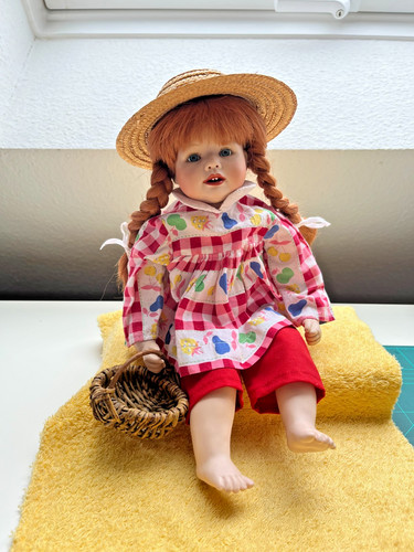 Porzellanpuppe lena aus - porzellanpuppe,