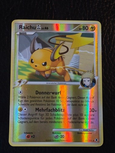 Pokemon karte raichu - pokemon,