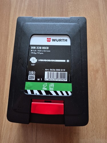 Würth zebra metall bohrer - würth, 19