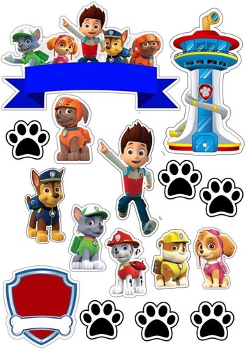 Paw patrol essbar - patrol, party