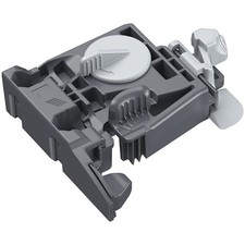 Hettich Kupplung links Quadro passend zu Unterbodenführung V6/5D, anthrazit