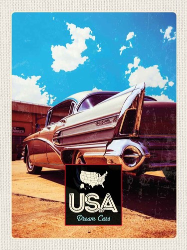Holzschild 40x30 usa - 40x30, cm