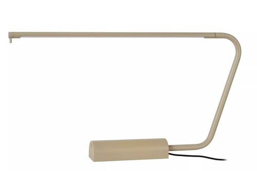 Led tischlampe taupe - tischlampe,
