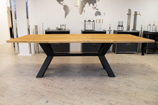 Kreuzgestell Stahl schwarz