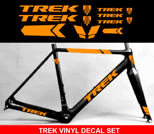 Orange trek fahrrad rahmen - orange,