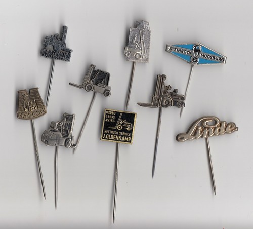 Oldtimer gabelstapler pin - oldtimer,