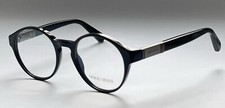 Giorgio Armani Damen Herren Brillenfassung schwarz rund Neu ohne Etui