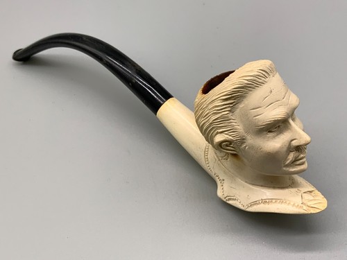 Pfeife aus meerschaum beraucht - pfeife,