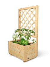 Pflanzkasten mit Rankgitter S