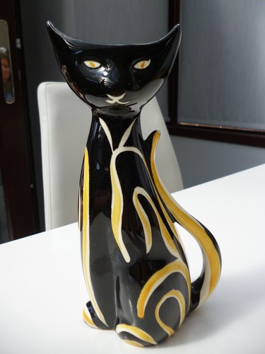 Katze vase ornament schmider - vase,