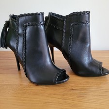 Ralph Lauren schwarze Leder