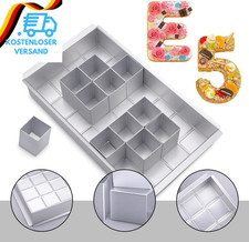 Backform Zahlen Aluminium