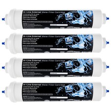 4x Inline Außen Wasserfilter