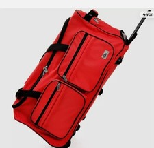 NEU xxl Reisekoffer 160L- mit 3 Rollen und Trolley-Rot