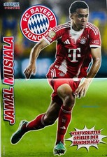 Poster Jamal Musiala FC Bayern / Serhou Guirassy BVB 09 Plakat 41 x 28 cm