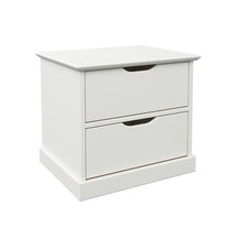 Home affaire Nachttisch "KERO ", zertifiziertes Massivholz in Kombination mit MD