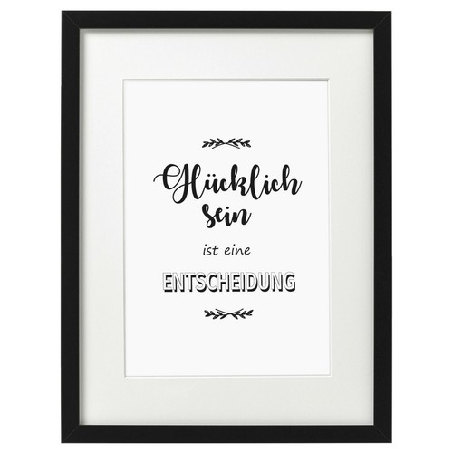 Wandbild glücklich sein - wandbild, bild