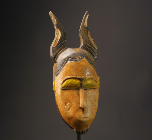 Afrikanische holzmaske - afrikanische,