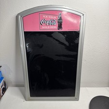 Coca Cola Werbeschild  / Werbetafel / Vintage /Dekoration / 43x28