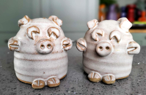 Studiokeramik schwein ferkel - studiokeramik,