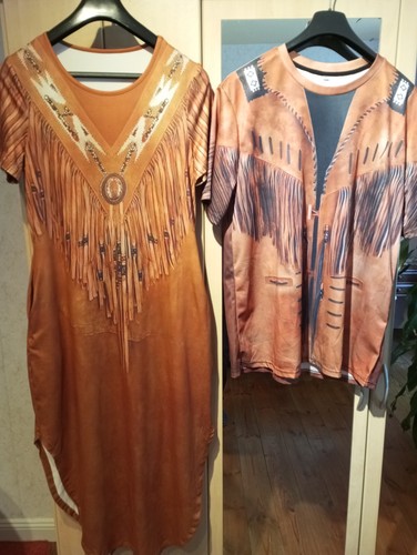 Cowboy party set paare damen - cowboy,