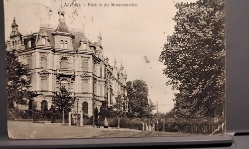 Aachen blick in - ak, die